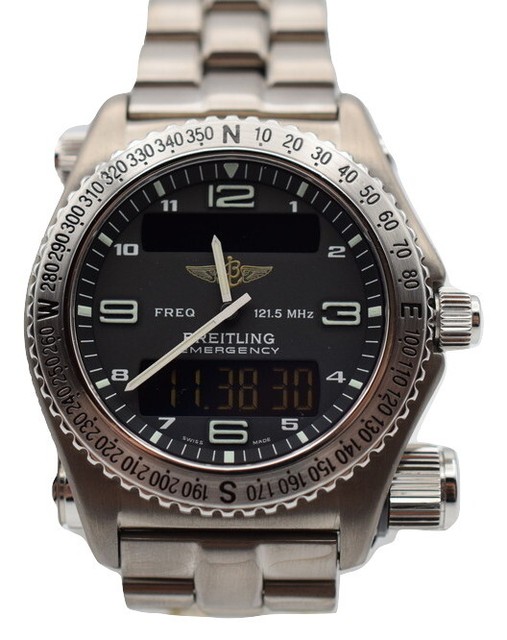 breitling gps emergency watch ebay