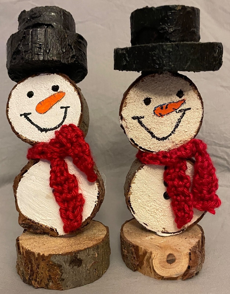 Snowmen Made Out Of Wood Buy Hand Painted Snowman Dot Art Mdf Wood