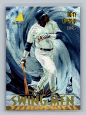 1995 Pinnacle Swing Men Museum Collection #291 Tony Gwynn HOF San Diego Padres