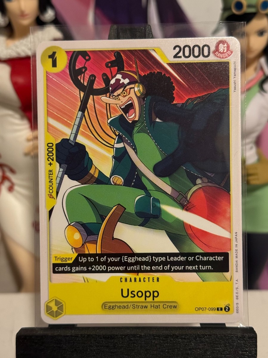 One Piece CG 4 Usopp OP07-099 500 Years in the Future Common! | eBay