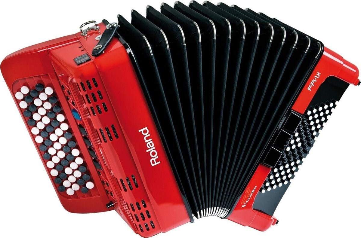Roland FR-1xb V Button Accordion - Red for sale online | eBay