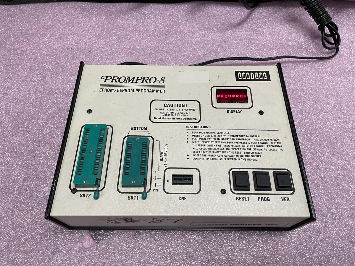 Logical Prompro-8 Eprom/EEprom Programming unit | eBay