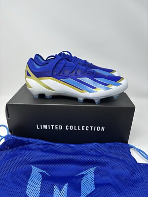 ADIDAS X CRAZYFAST MESSI ELITE FG Lucid Blue / Blue Burst / White Mens Sizes