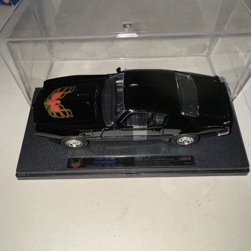 1999 New Ray 1973 Pontiac FIREBIRD Black TRANS AM Speedy Power 1:32 Diecast Car - Picture 2 of 12