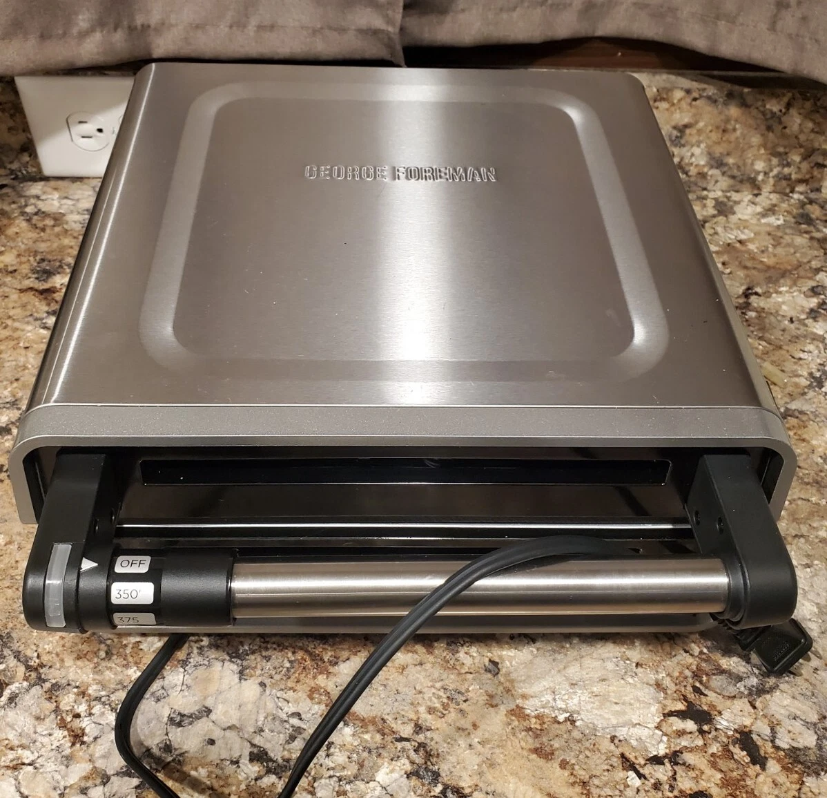 George Foreman Select-a-Temp Smokeless Grill - GRV6090B