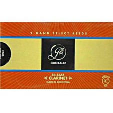 Gonzalez Bb Clarinet Reeds Strength 2.75, Box of 2