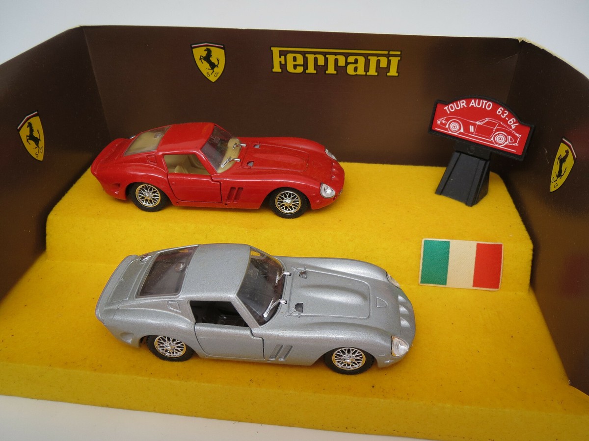 ferrari 250 gto en coffret prestige solido 1/43 tour auto 63_64 (complet