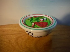 BARBIE KITCHEN LITTLES LARGE ITALIAN PASTA BOWL  SALAD FREE SHIPPING 