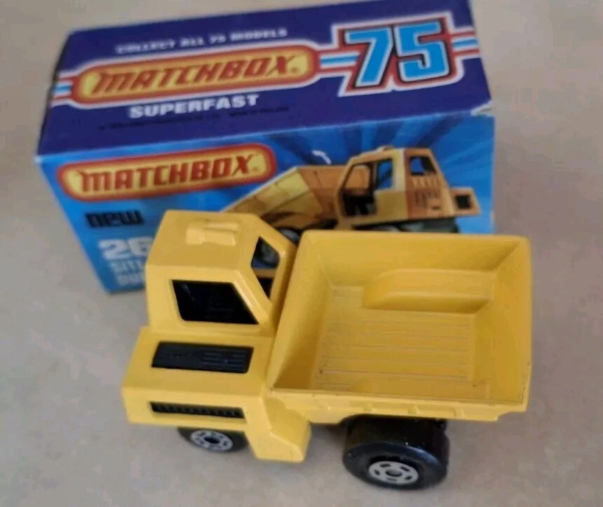 Matchbox Superfast SITE DUMPER, 1/66, SUPERMINT IN BOX - Immagine 3 di 3
