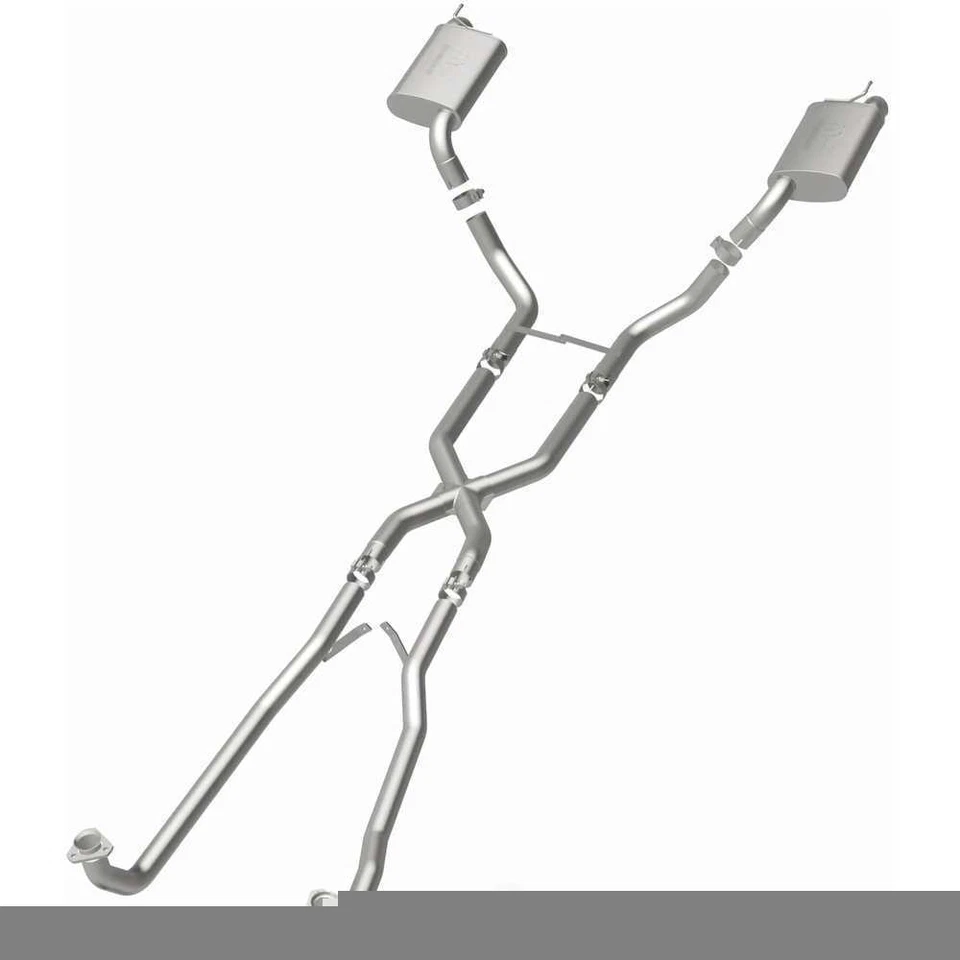 Kit de sistema de escape serie Street sistema de travesaño de acero inoxidable para Corvette Foto 2 de 3
