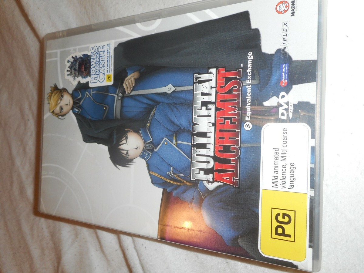 full metal alchemist equivalent exchange dvd UK