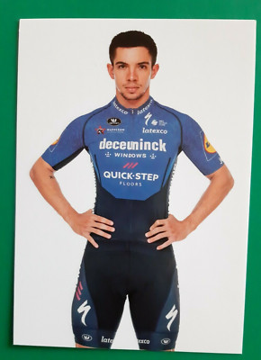 CYCLING cycling card ALVARO HODEG team DECEUNINCK QUICKSTEP 2021