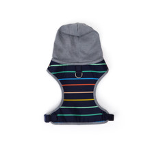 Arnés YOULY a rayas azules para perros, X-pequeño