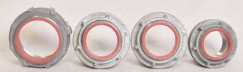 4 Count Myers Aluminum Weathertight Conduit Hubs 1-1/4" 1-1/2" 2" - Picture 2 of 4