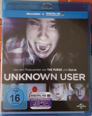 Unknown User   Blu Ray   Blumhouse Produktion
