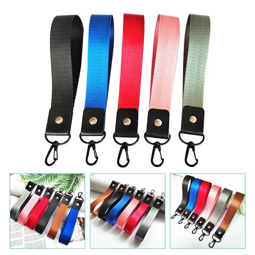 5pcs Key Chain Wrist Rope Phone Short Strap Mobile Phone Lanyard - Zdjęcie 10 z 12