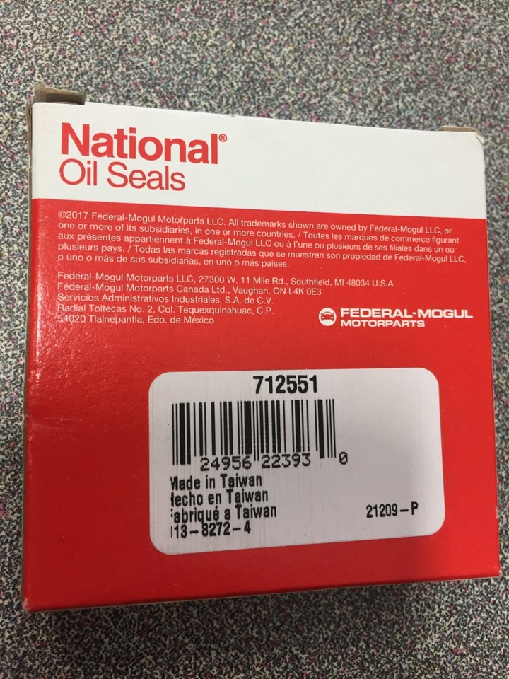 National 712551 Oil Seal | eBay