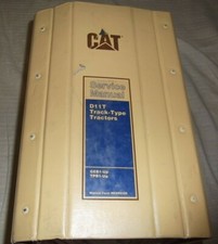 Cat Caterpillar D11t Tractor Dozer Service Shop Repair Manual Book S/n Geb Tpb