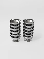 Set of 6 Stainless Steel Dessert Cups