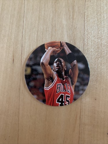 MICHAEL JORDAN 1995 NBA UPPER DECK BASKETBALL POGS MILK CAPS CHICAGO BULLS #53