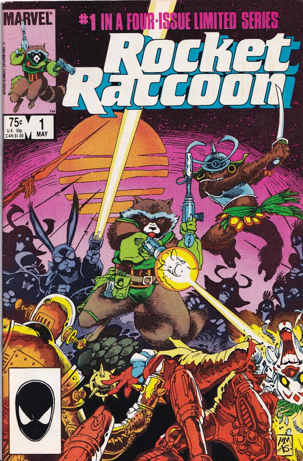 Rocket Racoon Vol3 Rocket Raccoon, Vol. 1 #1 (Marvel Comics May 1985) Direct Edition | eBay