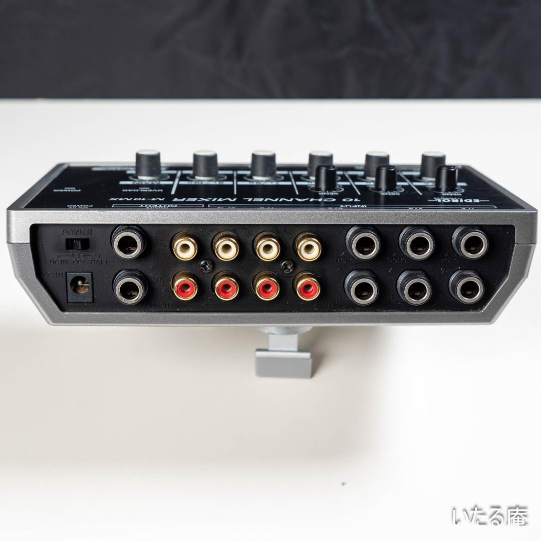 Roland M-10MX 10 Channel Stereo Mixer Edirol Portable Battery