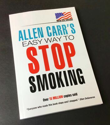 Allen Carr's Easy Way To Stop Smoking / Paperback Book / Nicotine Addiction Help