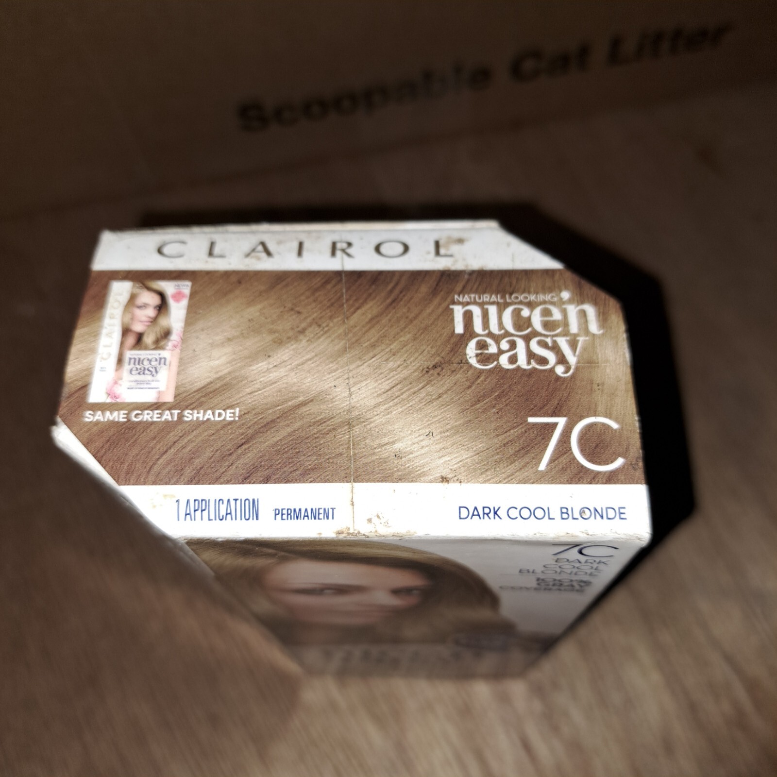 2x Clairol Nice 'n Easy  #7C Dark Cool Blonde Permanent Hair Color Covers Gray