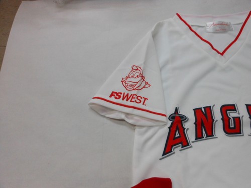 ANGELS BASEBALL SOUVENIR SET YOUTH LARGE SHIRT FILLED PENCIL CASE BASE BALL CAP - Picture 2 of 5