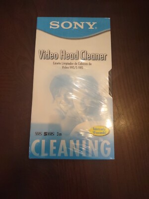 Cassette de nettoyage SONY H8 8mm V8-25CLD vdeo head cleanng
