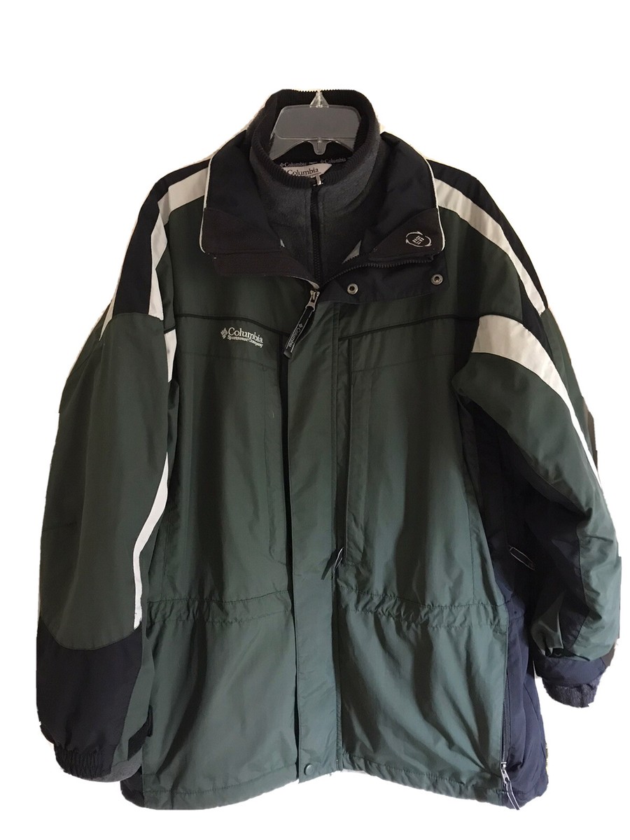 Puffer Jacket Columbia Camouflage Jacke Ski Jacket Columbia Jacke - Main Image