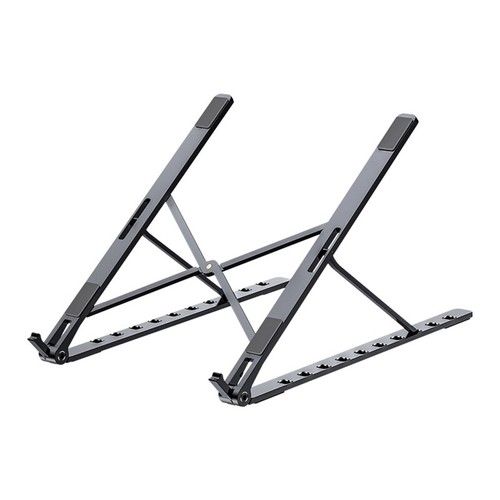 Adjustable Laptop Computer Riser Holder Multi-Angle Stand Phone Stand Portable - Afbeelding 2 van 9