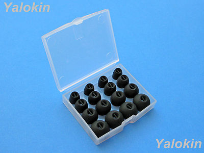 8pcs 4S/4L – Clear Triple Flange Ear-buds Tips For Sennheiser Momentum M2 Ie 222661730656