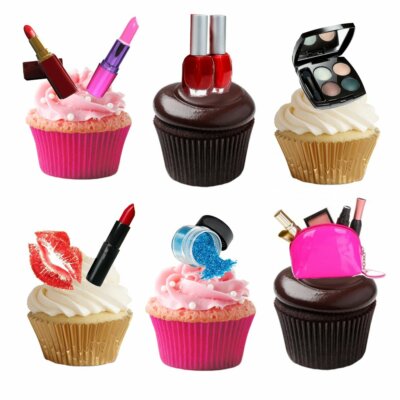 Kuchenaufleger Make-up Kosmetik Lippenstift 39 Stand Up Essbar Waffel Papieraufleger