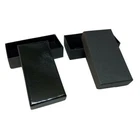Small Black Cufflink Gift Boxes Jewellery Storage Box UK