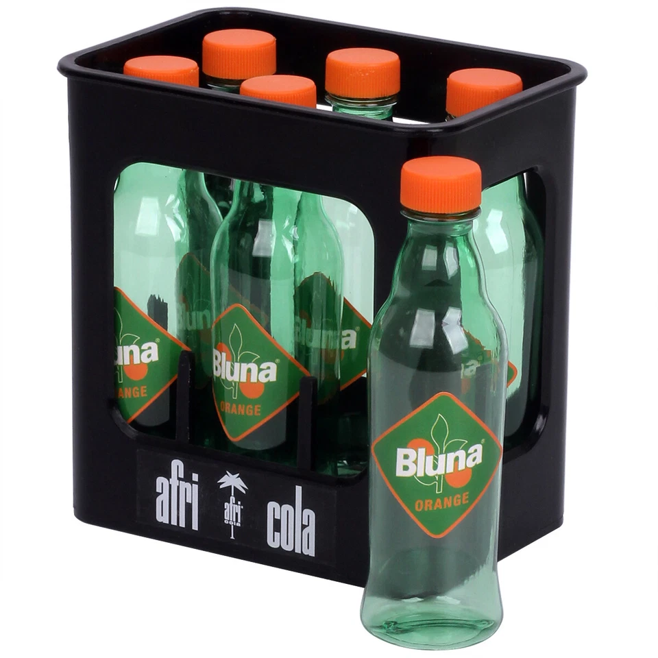 Tanner der kleine Kaufmann Bluna Limonade, eine Kiste mit 6 Flaschen