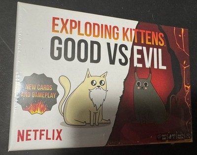 Exploding Kittens: Good vs Evil - Card Game Netflix Kids Adults Funny