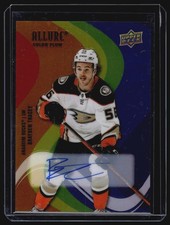 2022-23 Upper Deck Allure #SF-64 Brayden Tracey Color Flow Auto Full Rainbow