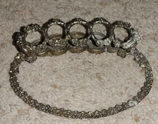 Vintage Mid Century Vanity Dresser Lipstick 5 Tube Makeup Brush Holder Display