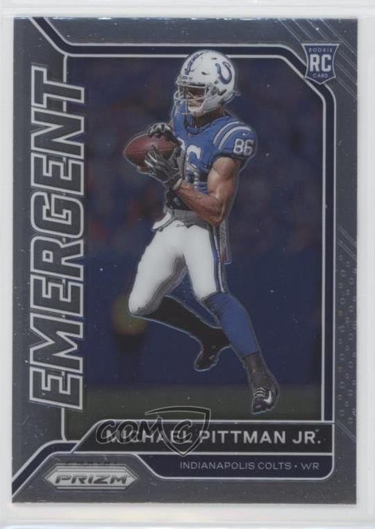 2020 Panini Prizm Emergent Michael Pittman Jr #14 0q84