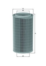 MAHLE Luftfilter LX 852 Filtereinsatz für CITROËN PEUGEOT N1 PARTNER N2 N3 XSARA