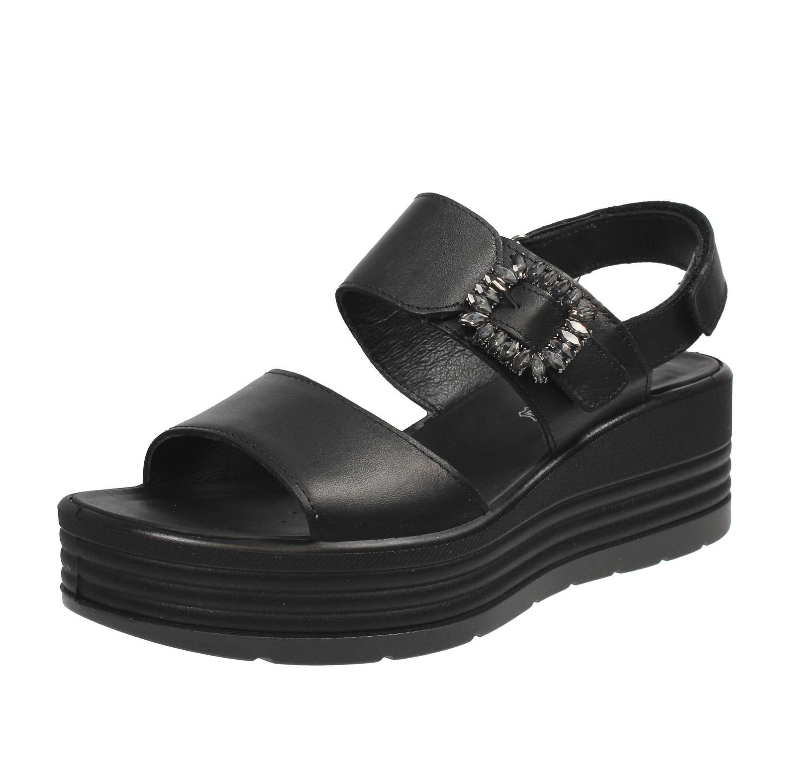 Igi - Co Clea - Сандалии в стиле Пелле Кон Цеппа Неро - Талья 41 255 см Скатерть 12590₽