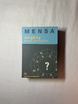 Mensa Mighty Word Puzzles : Mighty Mind Benders : 75 Word Puzzles 