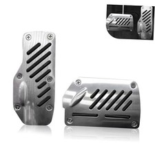 Car Foot Pedal Pads, Brake and Accelerator Pedal Cover Sets, Non 2 PCS Black