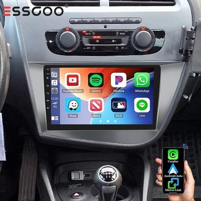 6+128GB 8 Core Autoradio Für Seat Leon MK2 1P1 2005-2012 Android 15 Navi Carplay