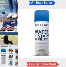 Water Repellent Spray 10 oz Stain Guard for Shoes Boots Fabric Leather