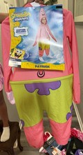 SpongeBob SquarePants Patrick Star Halloween Costume Child S 6/7 Starfish NEW