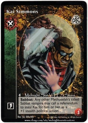 Kai Simmons Pander Third Edition V:TES VTES Vampire CCG