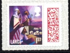 2021 CHRISTMAS LARGE 1st CLASS CRUDE FORGERY, UNMOUNTED MINT