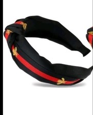 Black  Gold HeadBand For Women / Girls
